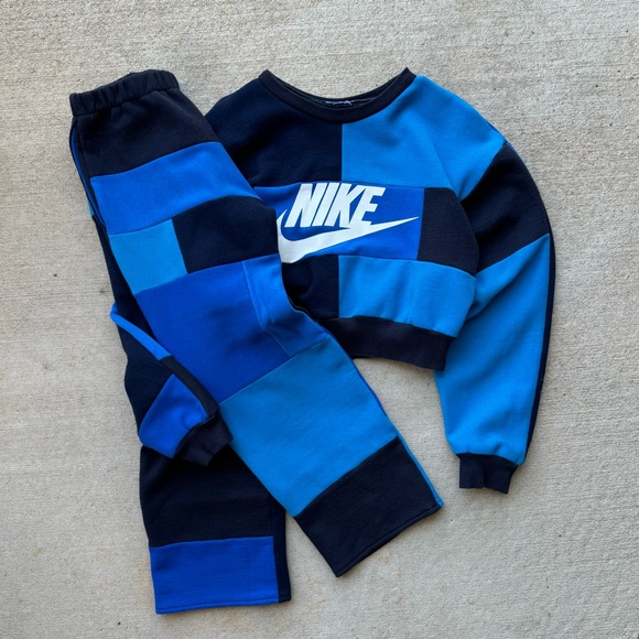 Nike Tops - Nike Upcycled Patchwork Set